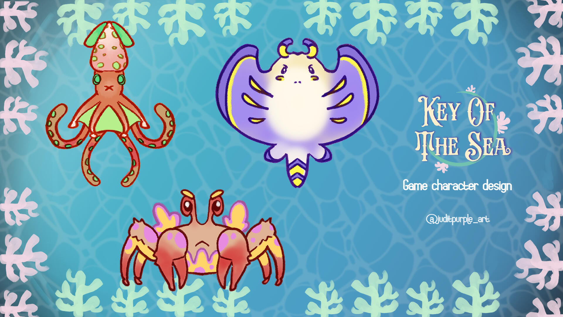 2D Character design for videogame course project