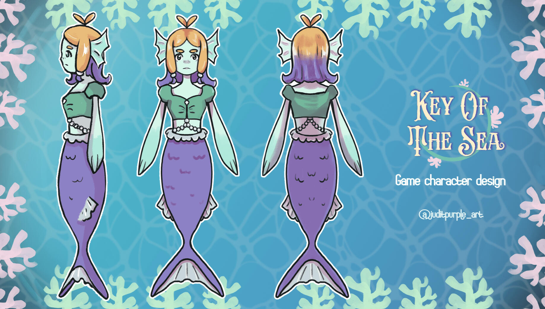 2D Character design for videogame course project