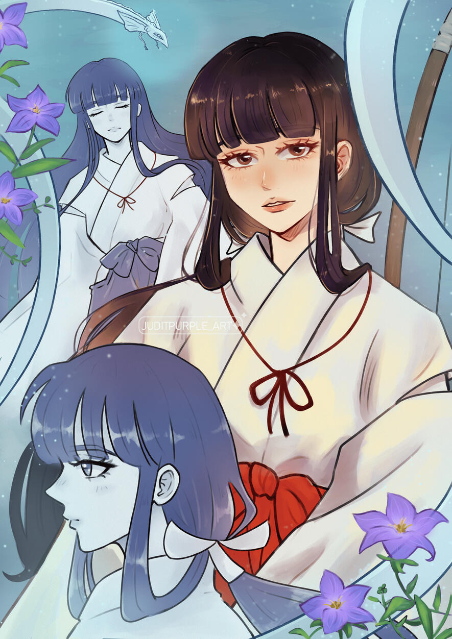 "Kikyo" illustration