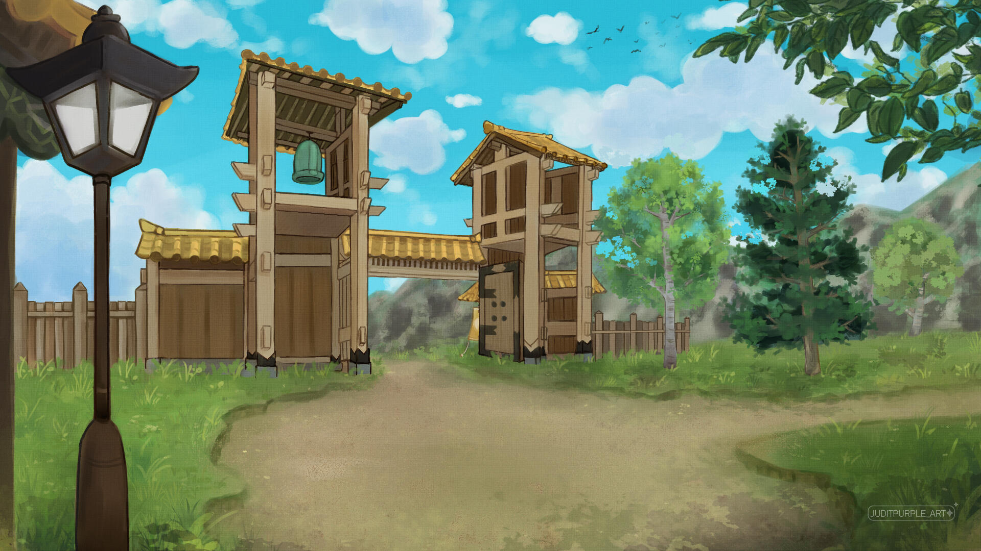 &quot;Village&quot; Environment art