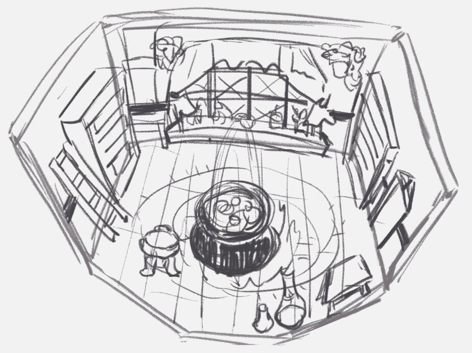 Environment sketch design 2