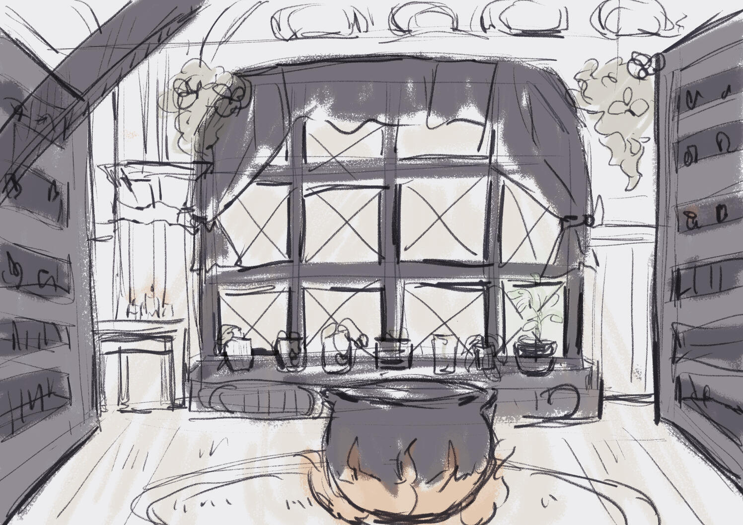 Environment sketch design 1